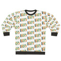 Tropical tie dye Kiss the Band logo sweatshirt