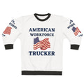 American Workforce Patriotic Trucker Sweatshirt
