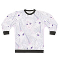 The Last Unicorn inspired fantasy sweatshirt with unicorn design
