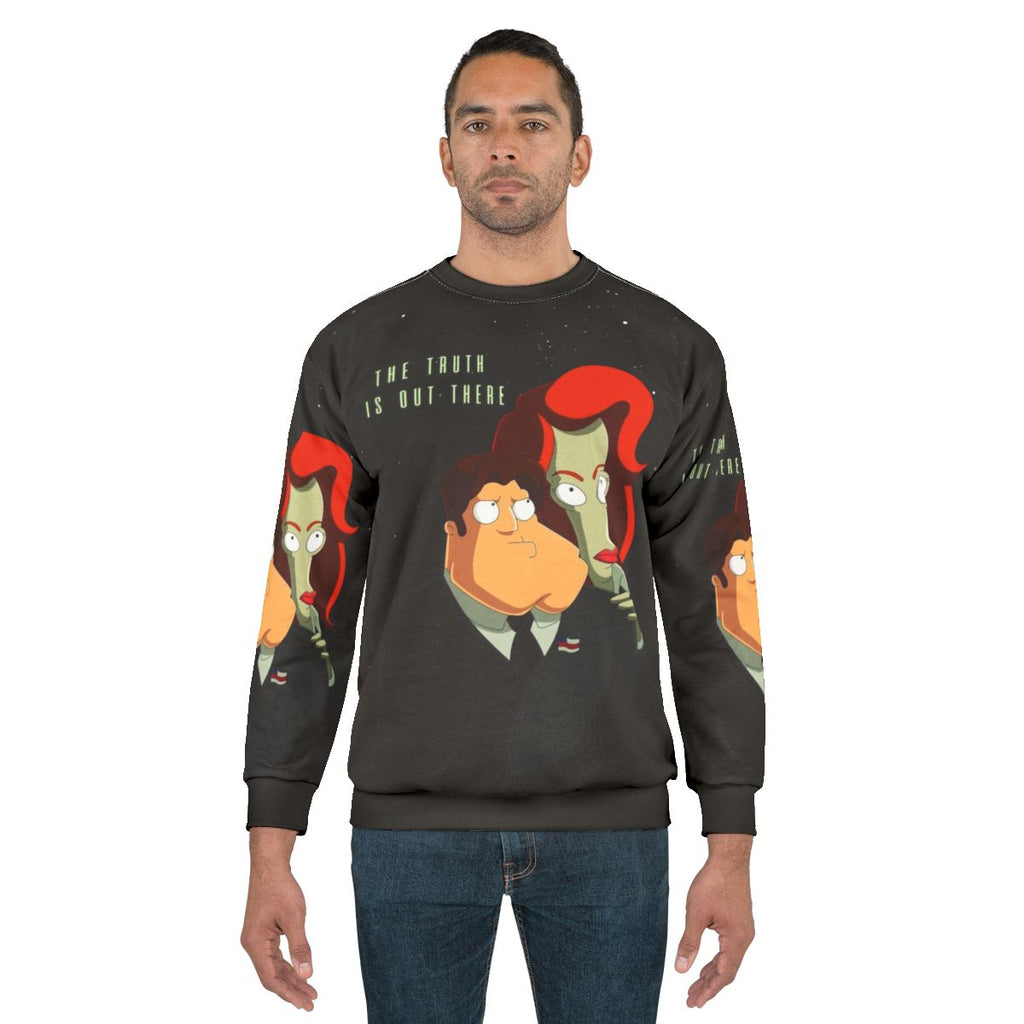 Truth Is Out There American Dad Alien UFO Sweatshirt