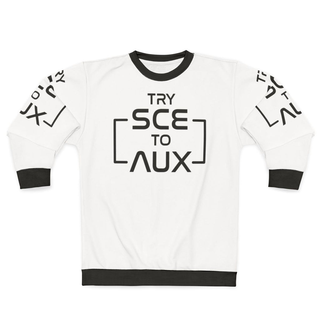 Vintage NASA "Try Sce to Aux" Apollo anniversary sweatshirt