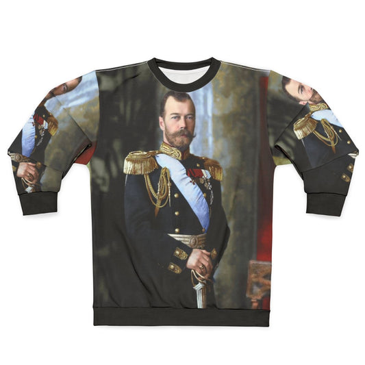 Vintage Tsar Nicholas II of Russia Portrait Sweatshirt