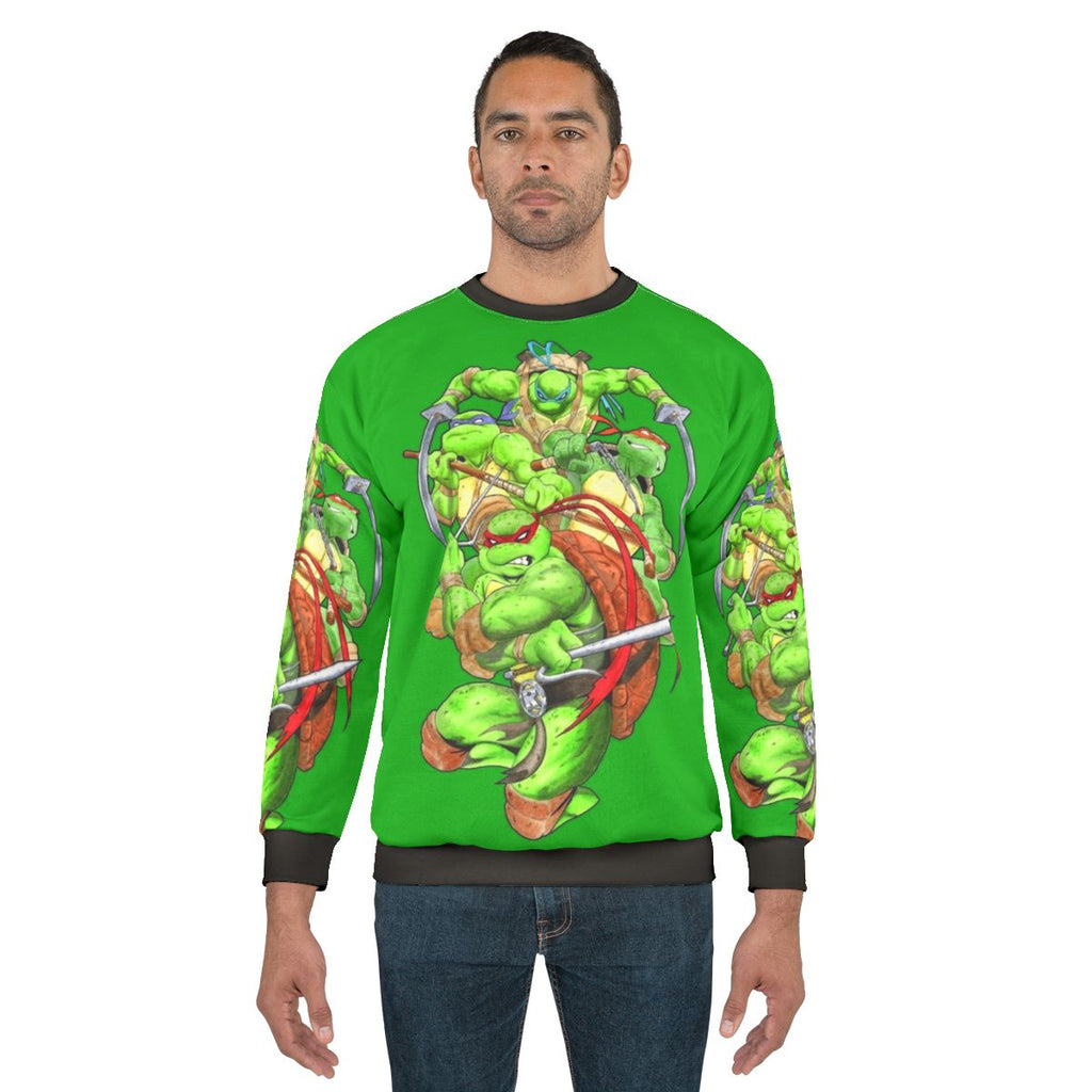 Turtle Brothers TMNT Graphic Pullover Sweatshirt