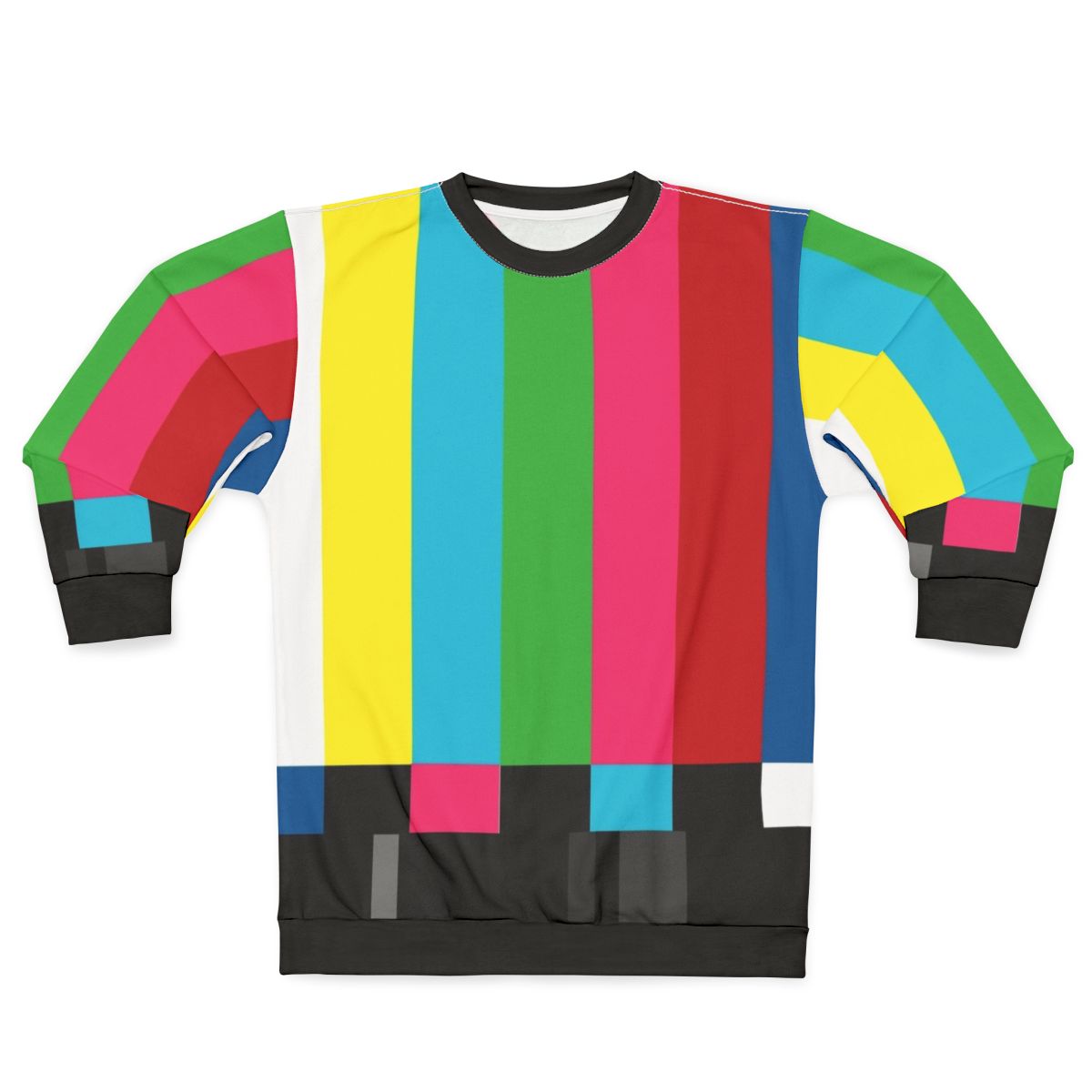 Retro TV Color Bars Sweatshirt