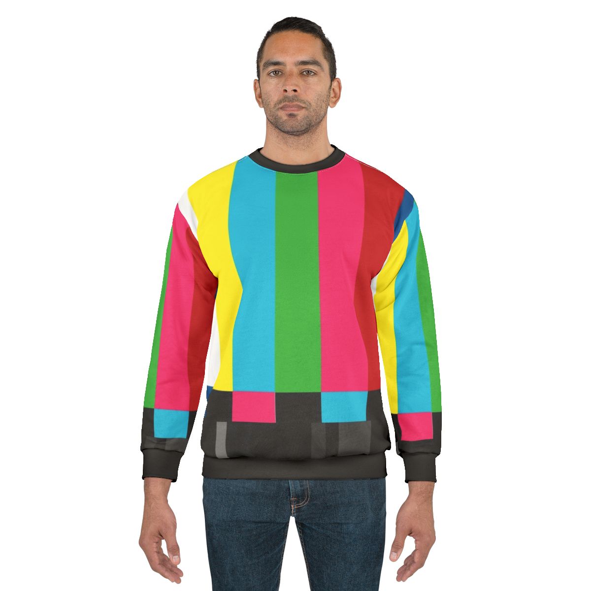 Retro TV Color Bars Sweatshirt