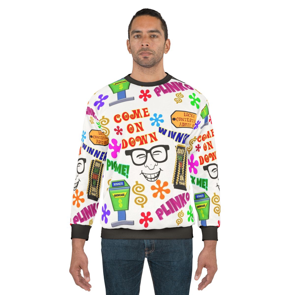 The Price Is Right TV Game Show Collage Sweatshirt