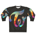 Twice Nebula Sweatshirt, featuring a cosmic nebula design