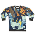 Avatar-inspired two spirits sweatshirt featuring iconic characters