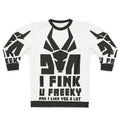 Black urban streetwear sweatshirt with south african hip-hop inspired design