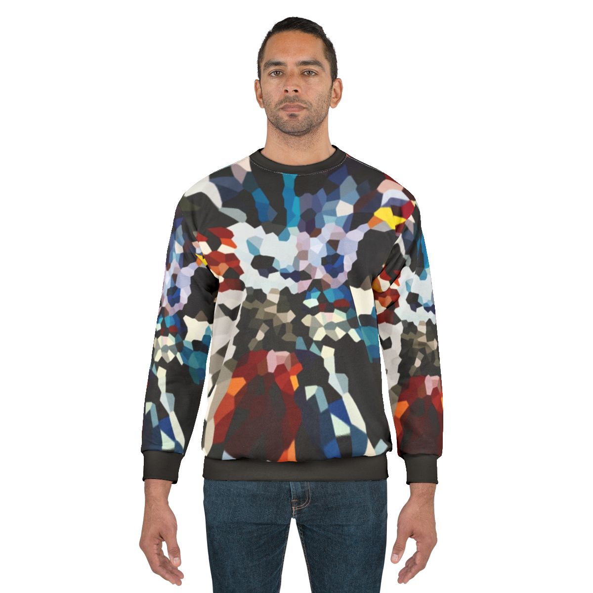 U2 Achtung Baby Squares Graphic Sweatshirt