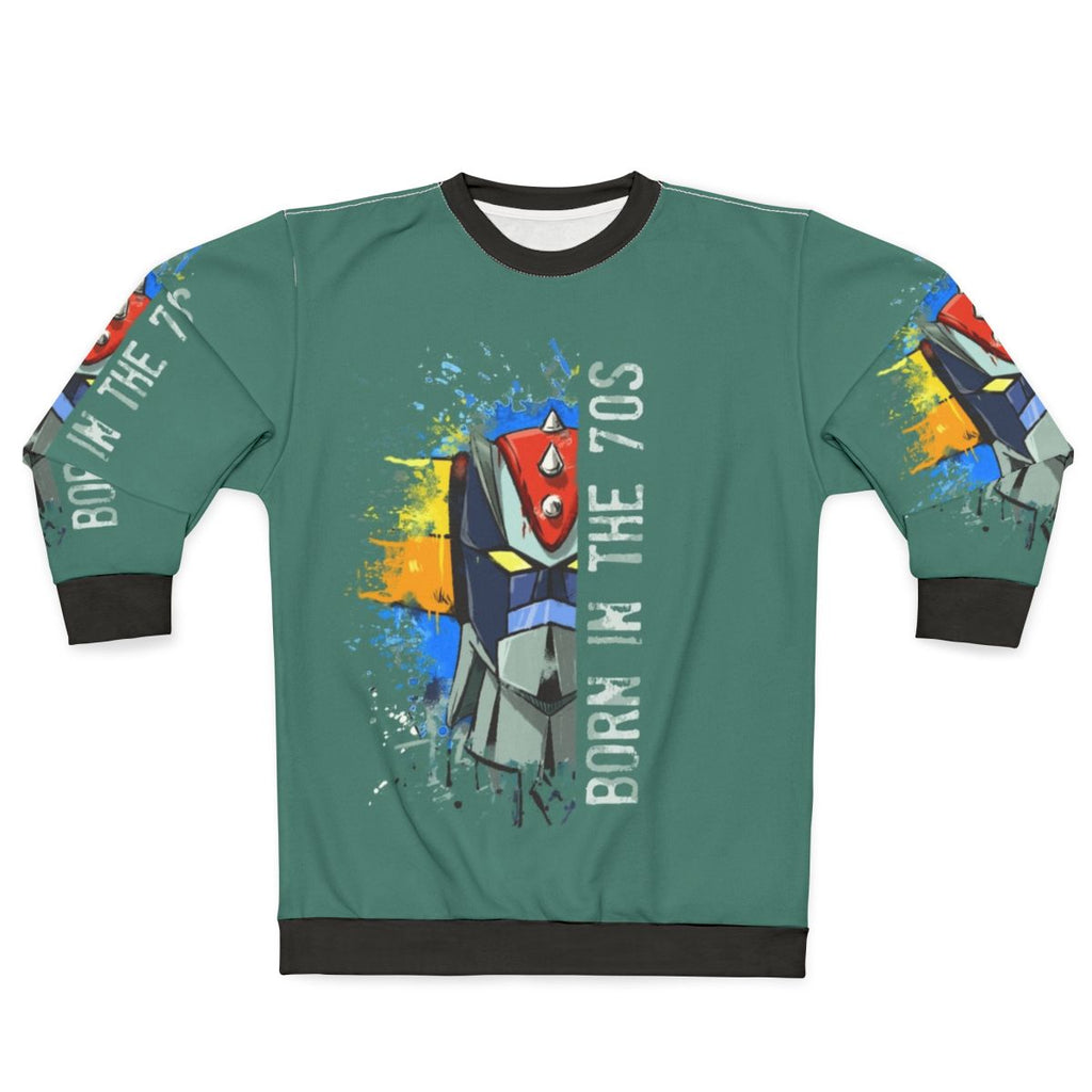 Retro 70s UFO Robot Goldrake Sweatshirt