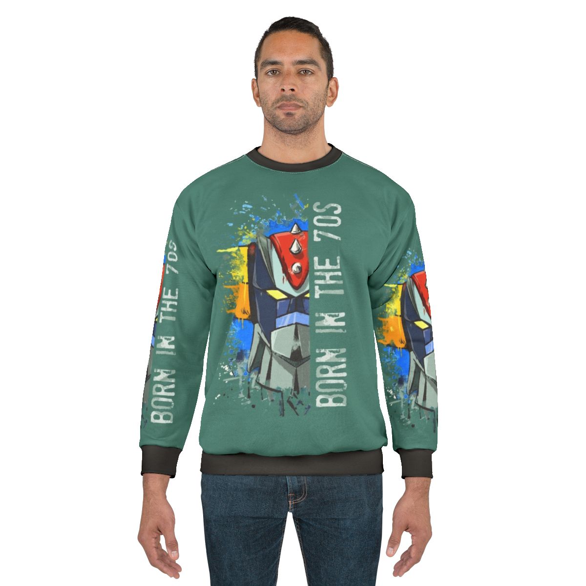 Retro 70s UFO Robot Goldrake Sweatshirt