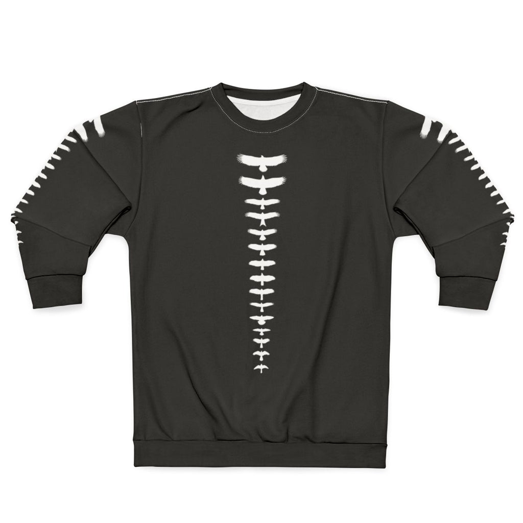 UK Birds of Prey White Sweatshirt - Raptors, Eagles, Hawks, Falcons
