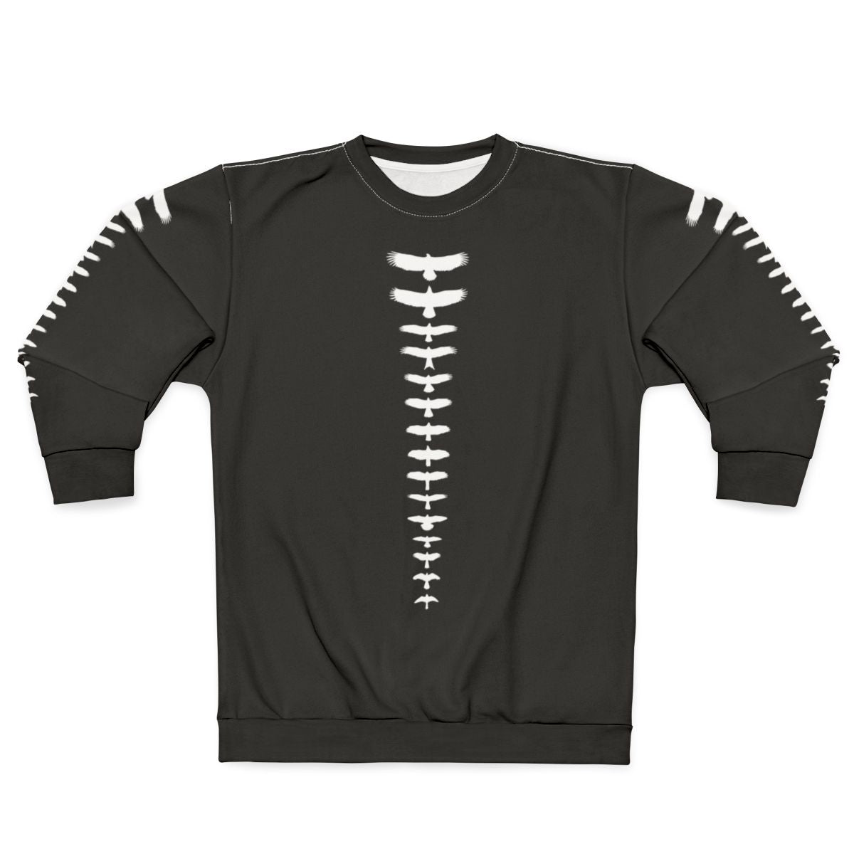 UK Birds of Prey White Sweatshirt - Raptors, Eagles, Hawks, Falcons