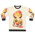 Ukiyo-E inspired Super Saiyan sweatshirt featuring anime and Japanese art