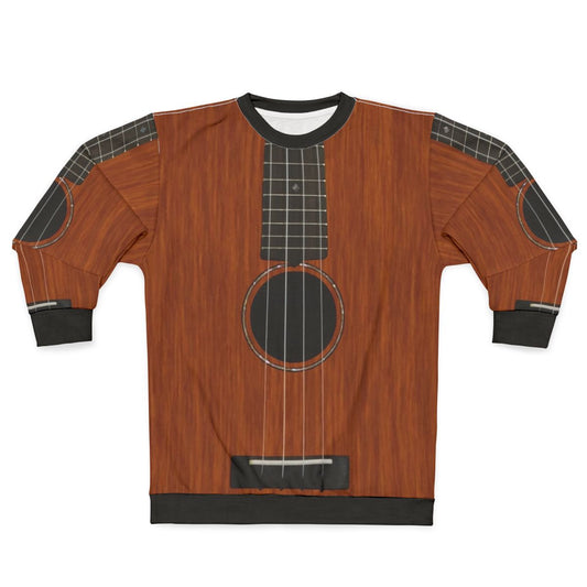 Ukulele Sweatshirt - Stylish Music Lover Gift for Four-String Musicians