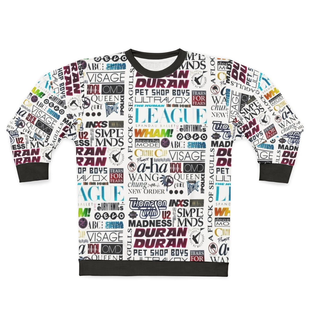 80s sweatshirt with vintage logo design