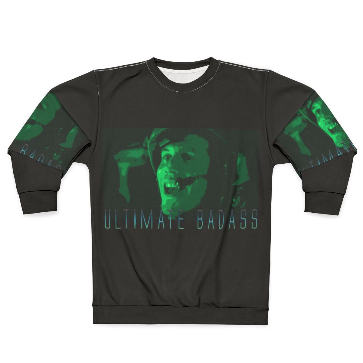 Badass Alien Sci-Fi Marine Action Sweatshirt