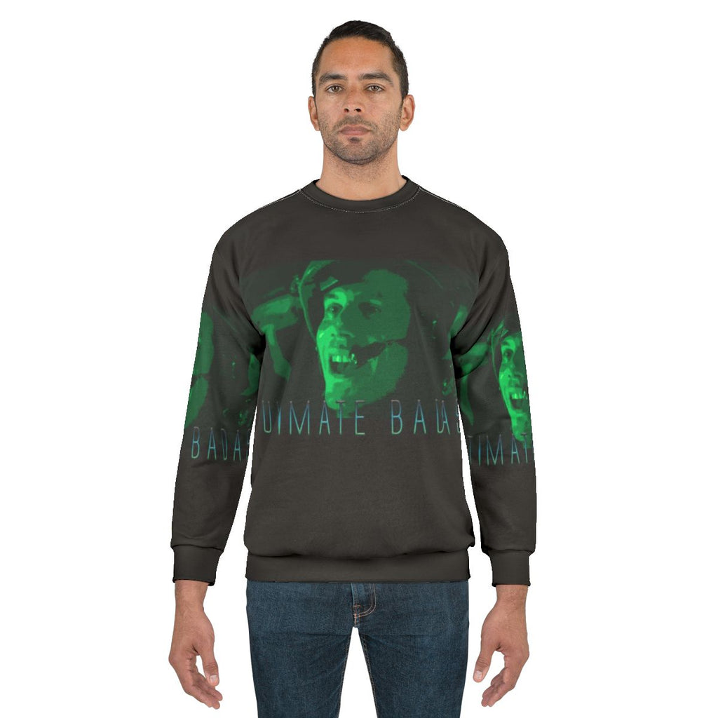 Badass Alien Sci-Fi Marine Action Sweatshirt