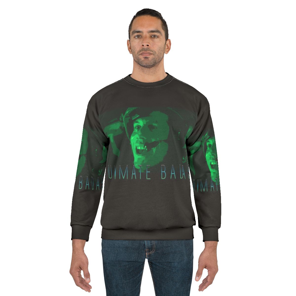 Badass Alien Sci-Fi Marine Action Sweatshirt