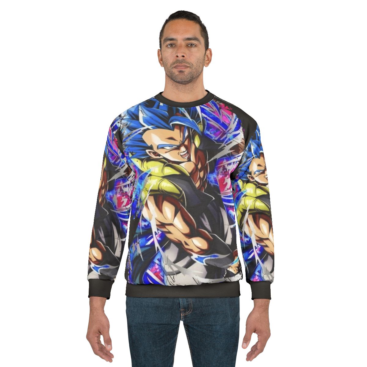 Dragon Ball Super Saiyan Blue Gogeta Sweatshirt