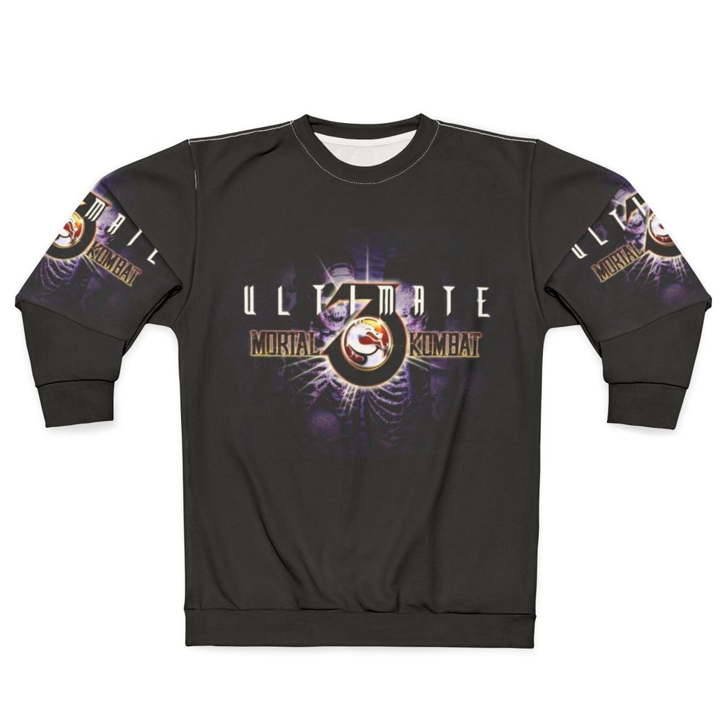 Ultimate Mortal Kombat 3 Sweatshirt featuring classic characters