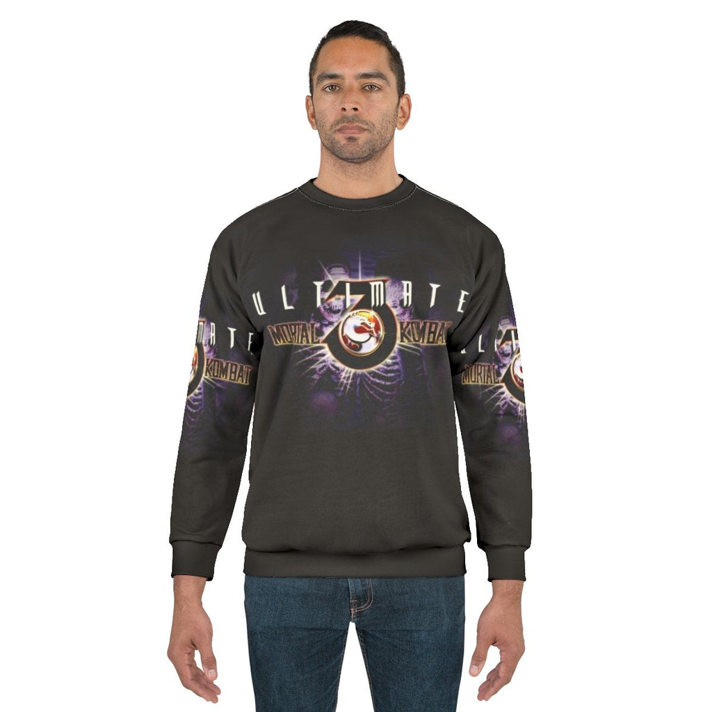 Ultimate Mortal Kombat 3 Sweatshirt featuring classic characters