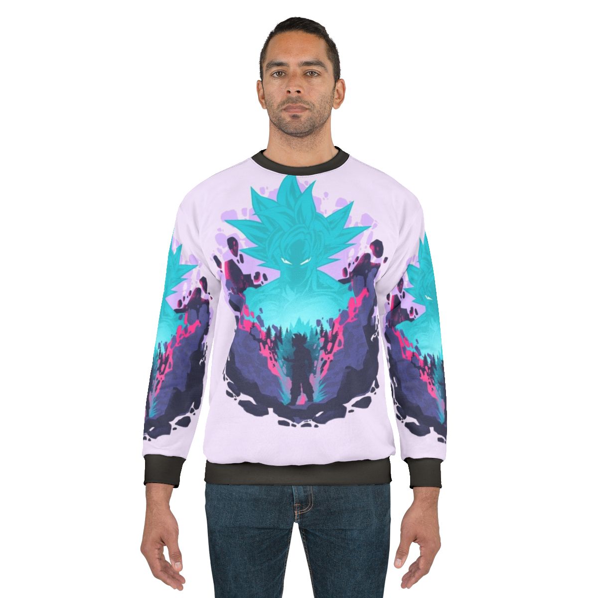 Ultra Instinct Sweatshirt with Dragon Ball Z Graphics