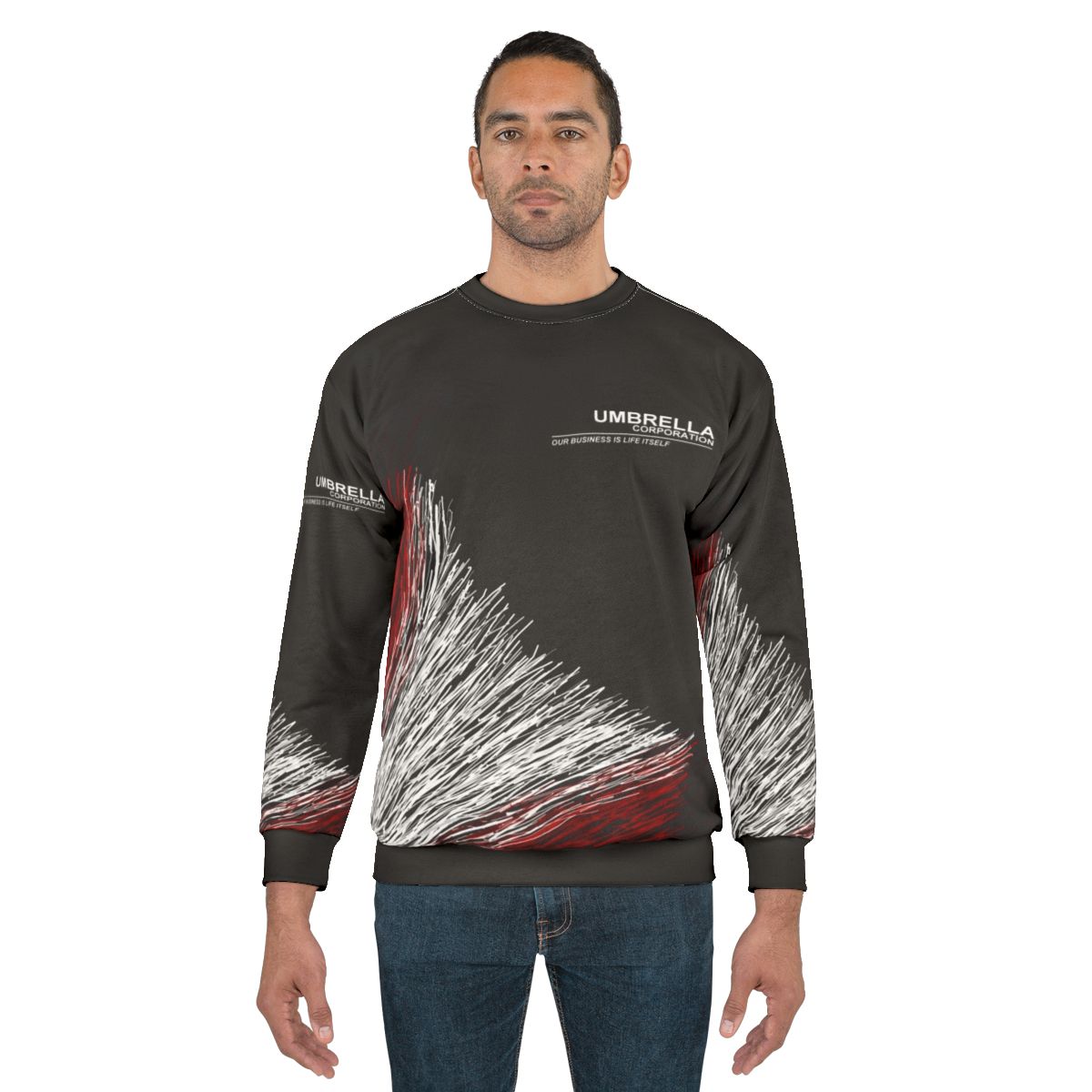 Umbrella Corporation Resident Evil Biohazard Gaming Sweatshirt