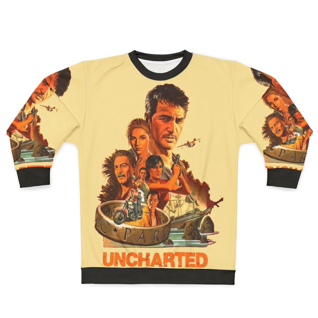 Uncharted The Legend Begin Sweatshirt featuring Nathan Drake