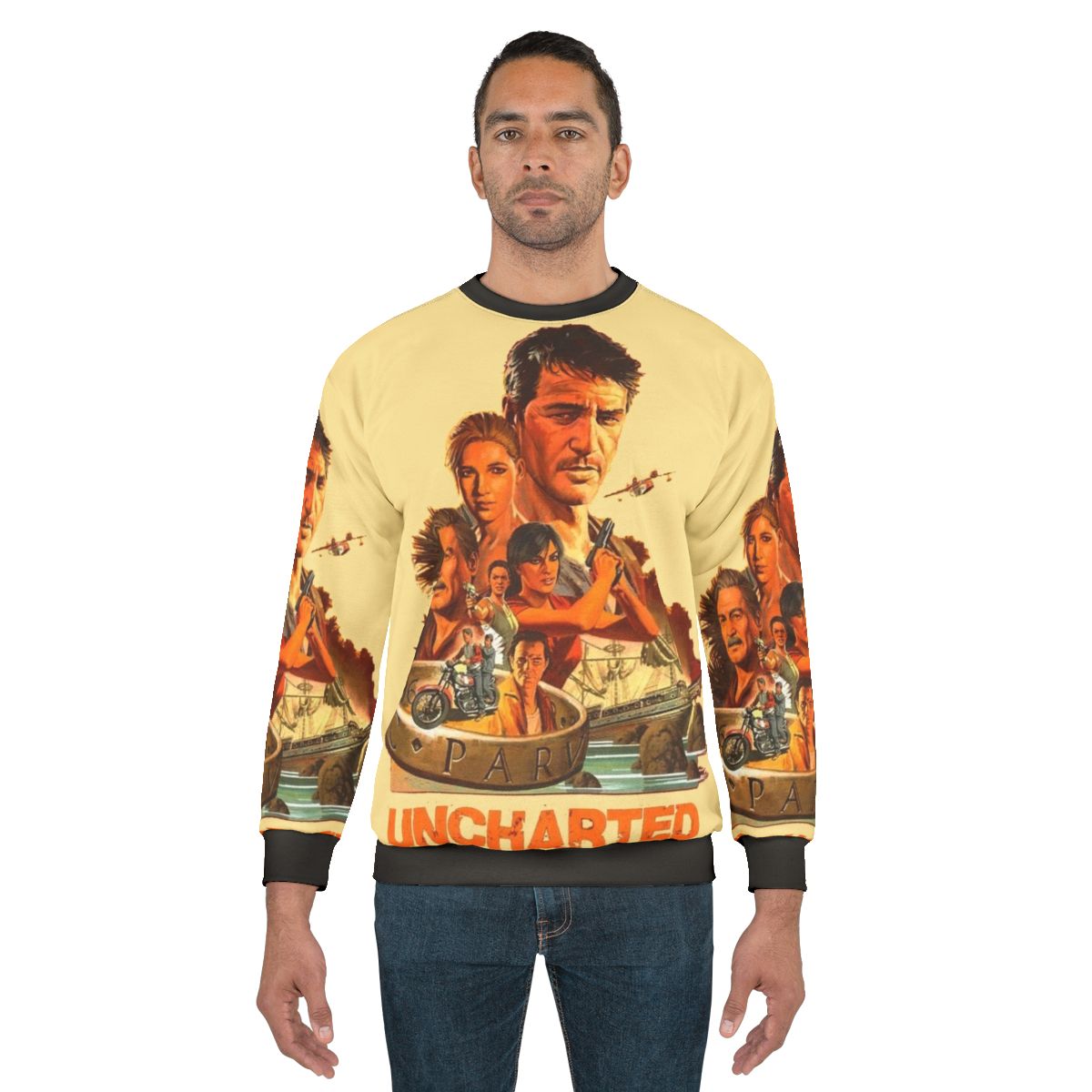 Uncharted The Legend Begin Sweatshirt featuring Nathan Drake