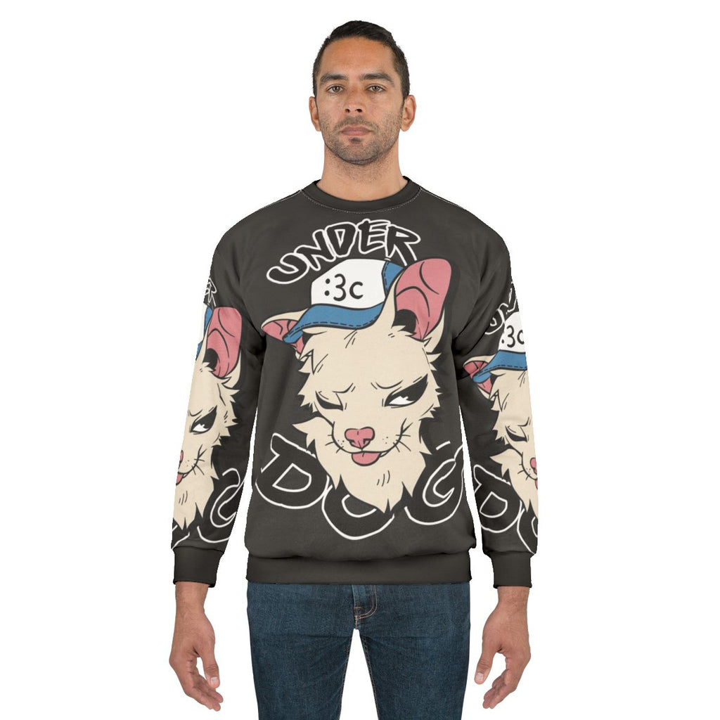 Cozy dog sweatshirt for pet owners