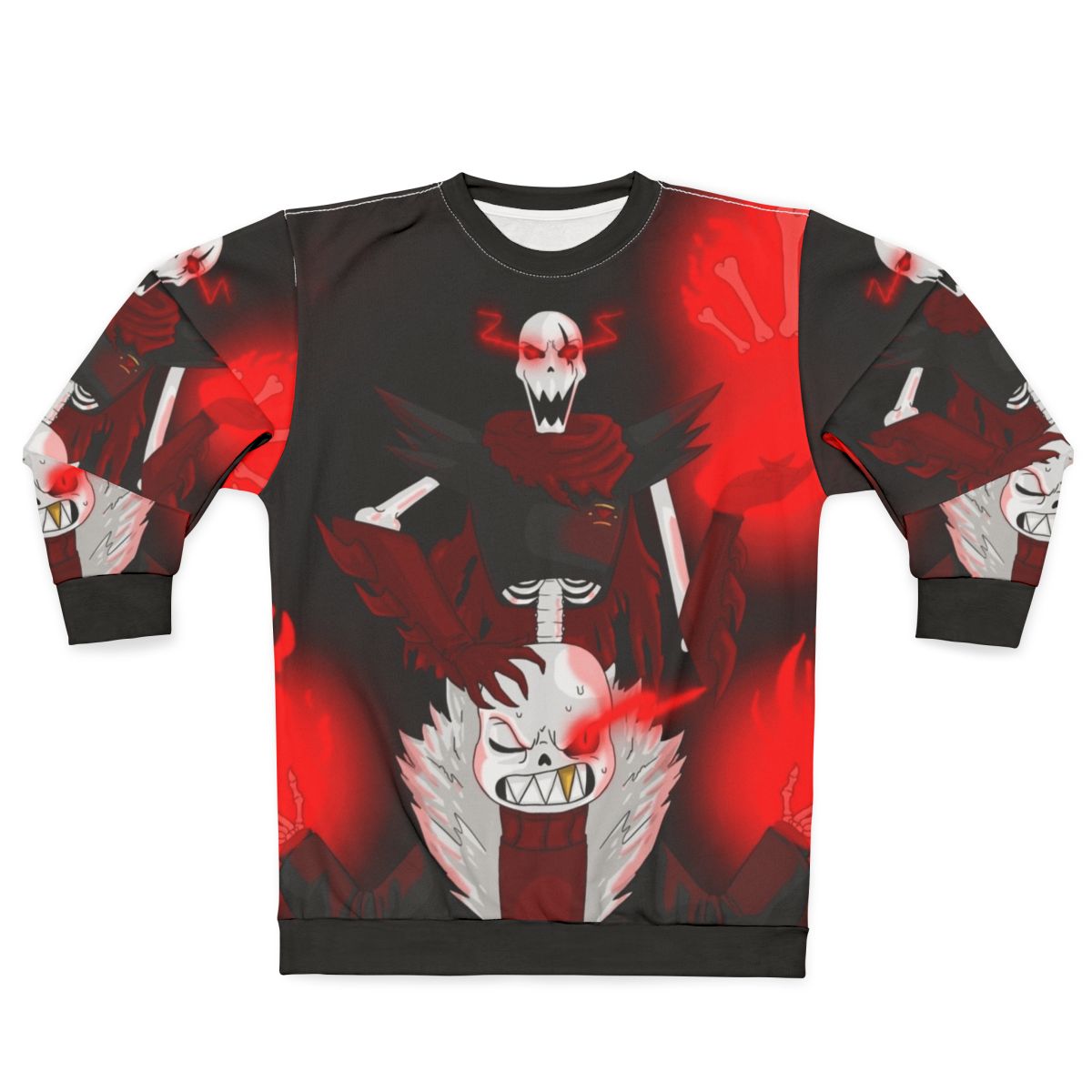 Undertale Underfell Papyrus and Sans Sweatshirt