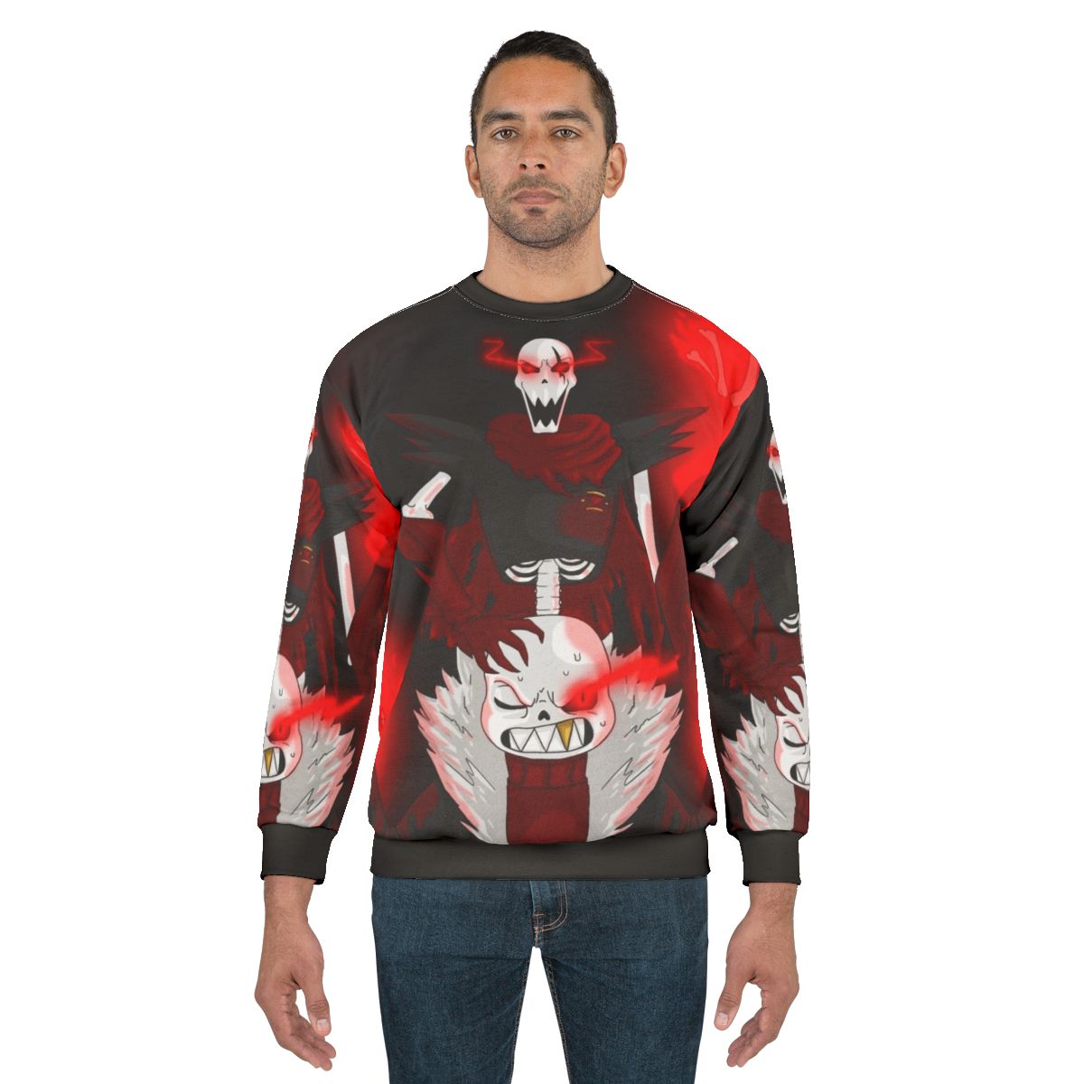 Undertale Underfell Papyrus and Sans Sweatshirt
