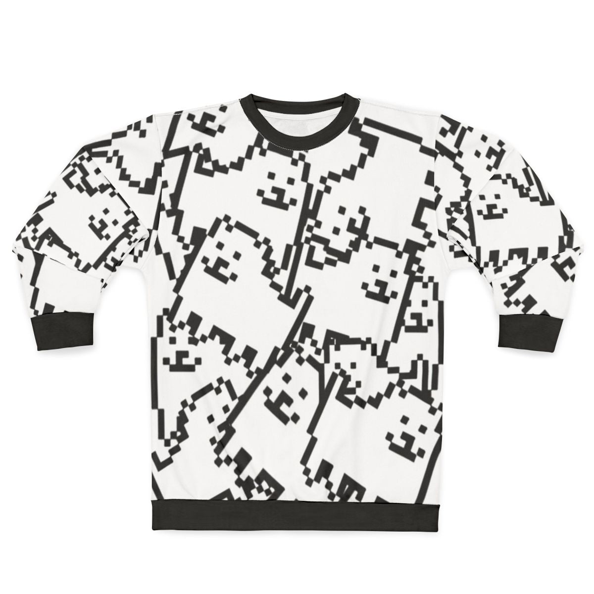 Undertale Annoying Dog Collage Graphic Sweatshirt