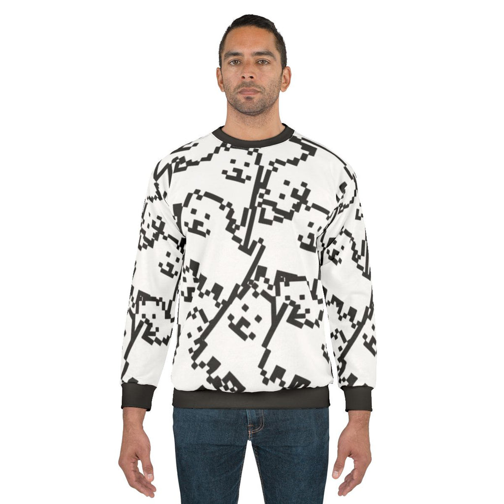 Undertale Annoying Dog Collage Graphic Sweatshirt