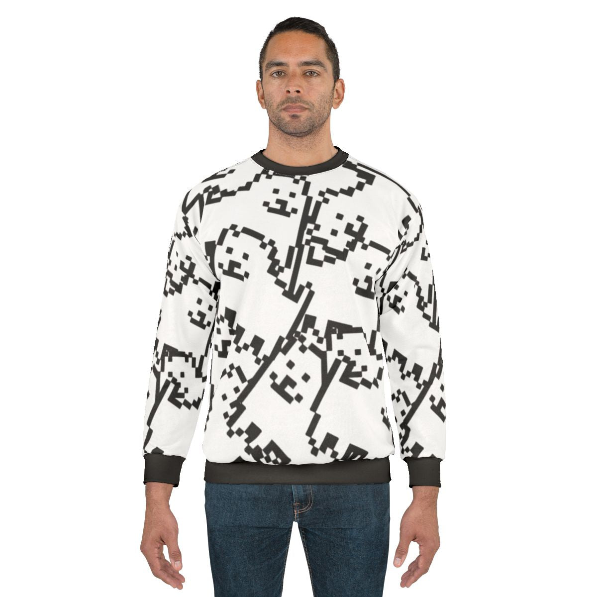 Undertale Annoying Dog Collage Graphic Sweatshirt