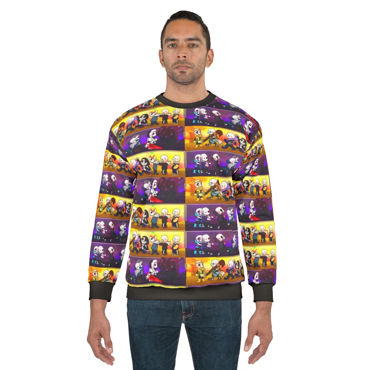 Undertale AU Sanses Good and Evil Sweatshirt