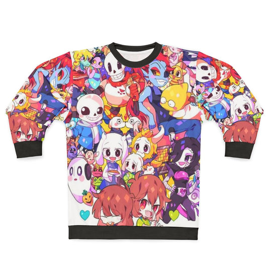 Undertale Heart Sweatshirt featuring the iconic heart symbol from the indie game Undertale