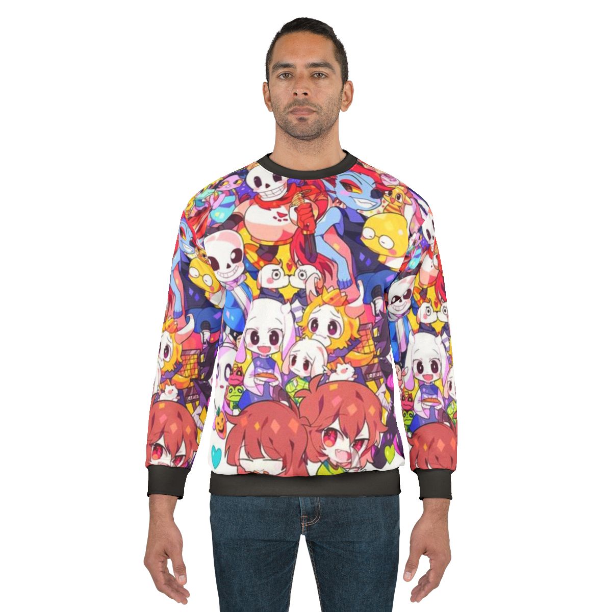 Undertale Heart Sweatshirt featuring the iconic heart symbol from the indie game Undertale