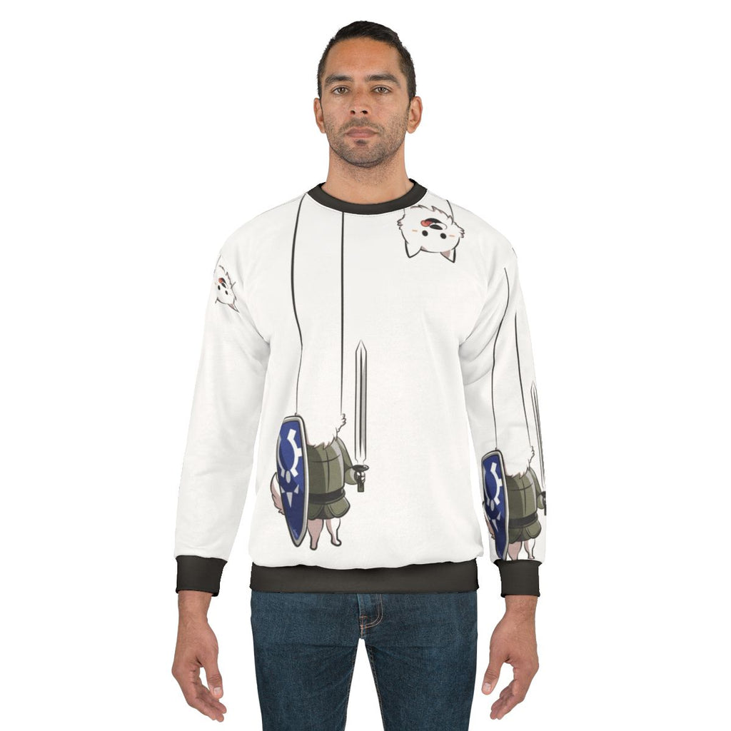 Undertale Lesser Dog Kawaii Pixel Art Sweatshirt