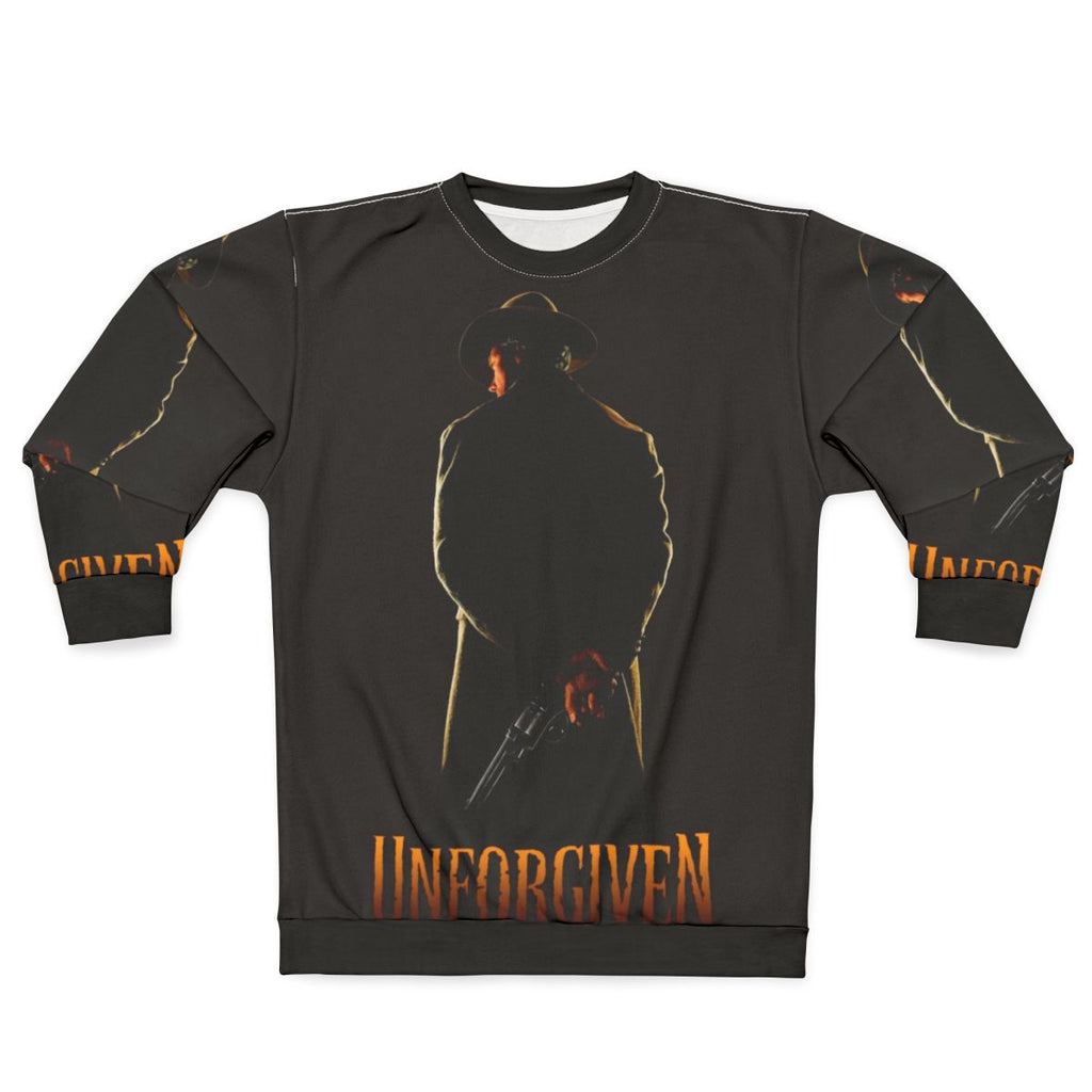 Unforgiven Sweatshirt featuring classic western movie imagery