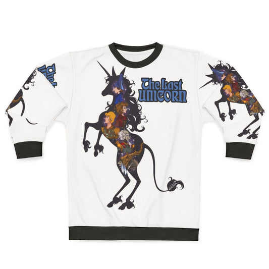 Unicorn Silhouette Sweatshirt - The Last Unicorn Inspired Graphic Pullover