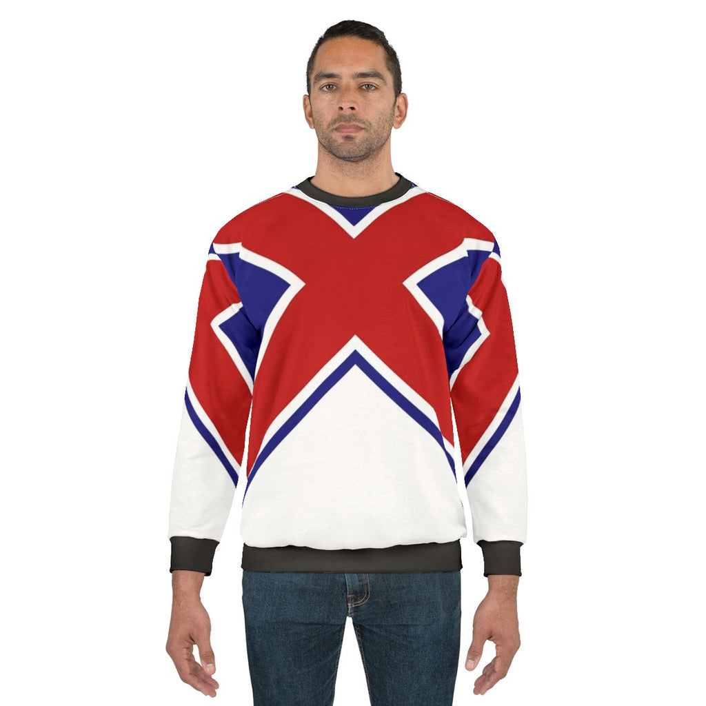 Captain Britain Marvel Comics Union Cross Sweatshirt