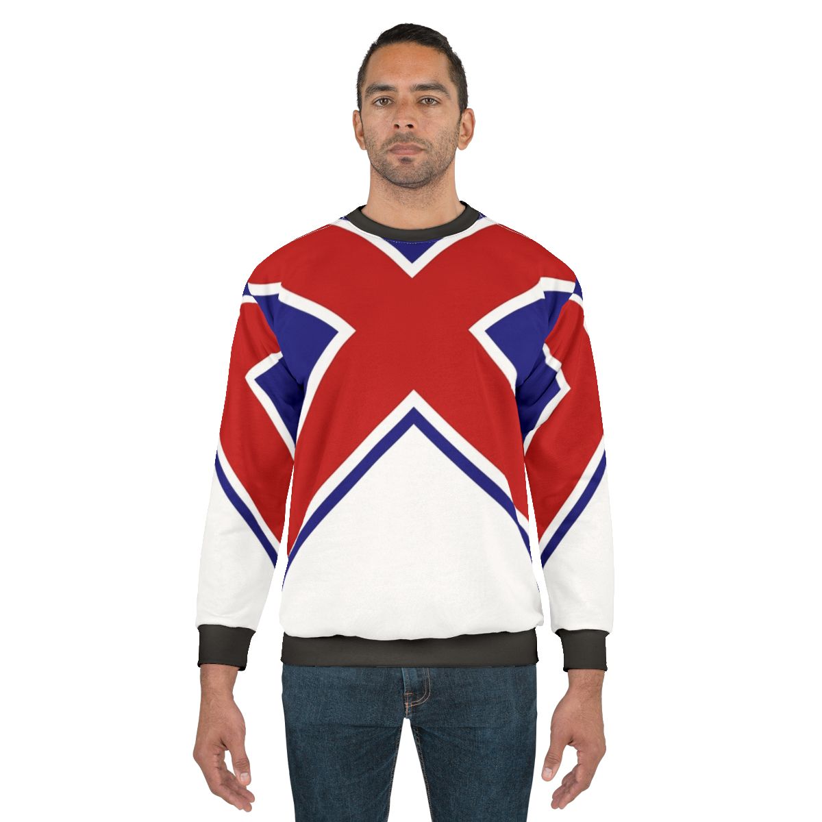 Captain Britain Marvel Comics Union Cross Sweatshirt