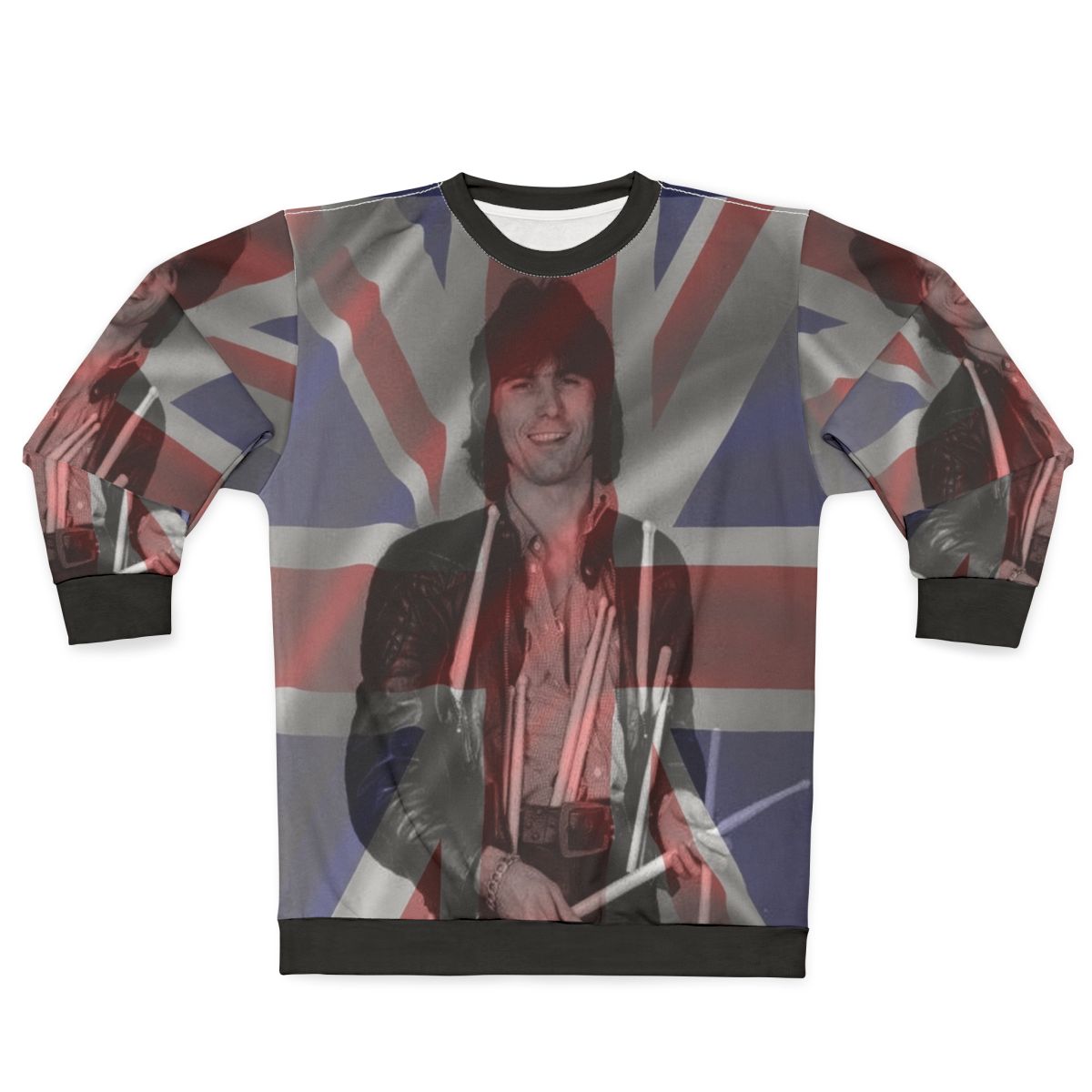 Cozy Powell Union Jack Sweatshirt