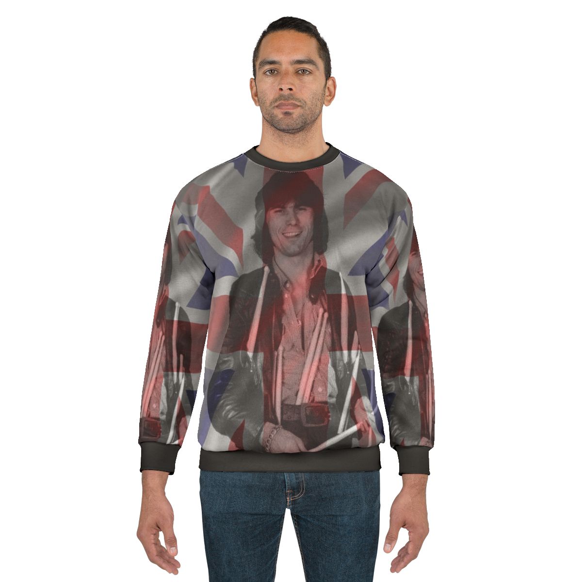 Cozy Powell Union Jack Sweatshirt