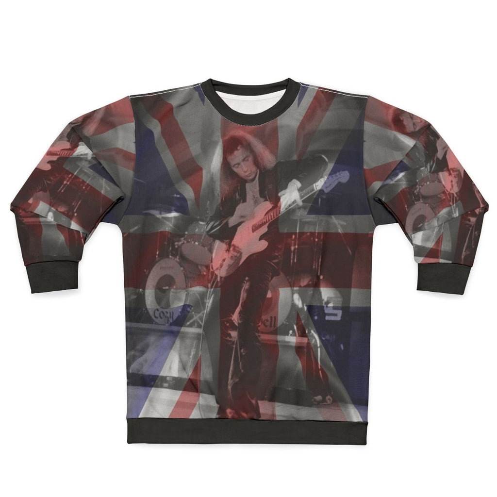 Ritchie Blackmore Union Jack Special British Flag Sweatshirt