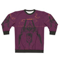 Evangelion Unit 01 Sweatshirt featuring the iconic mech design from Neon Genesis Evangelion