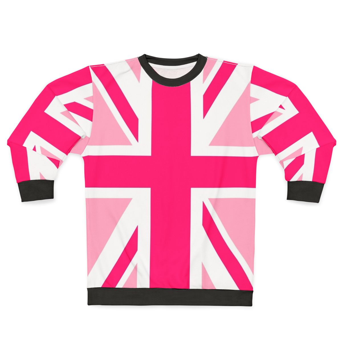 United Kingdom Union Jack Pink Sweatshirt
